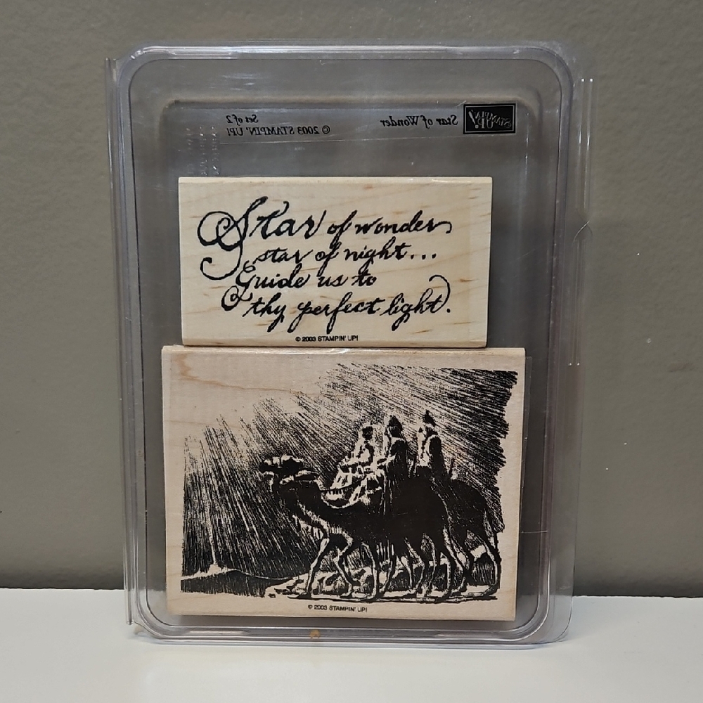 Star of Wonder Wisemen Christmas Holiday Stampin Up